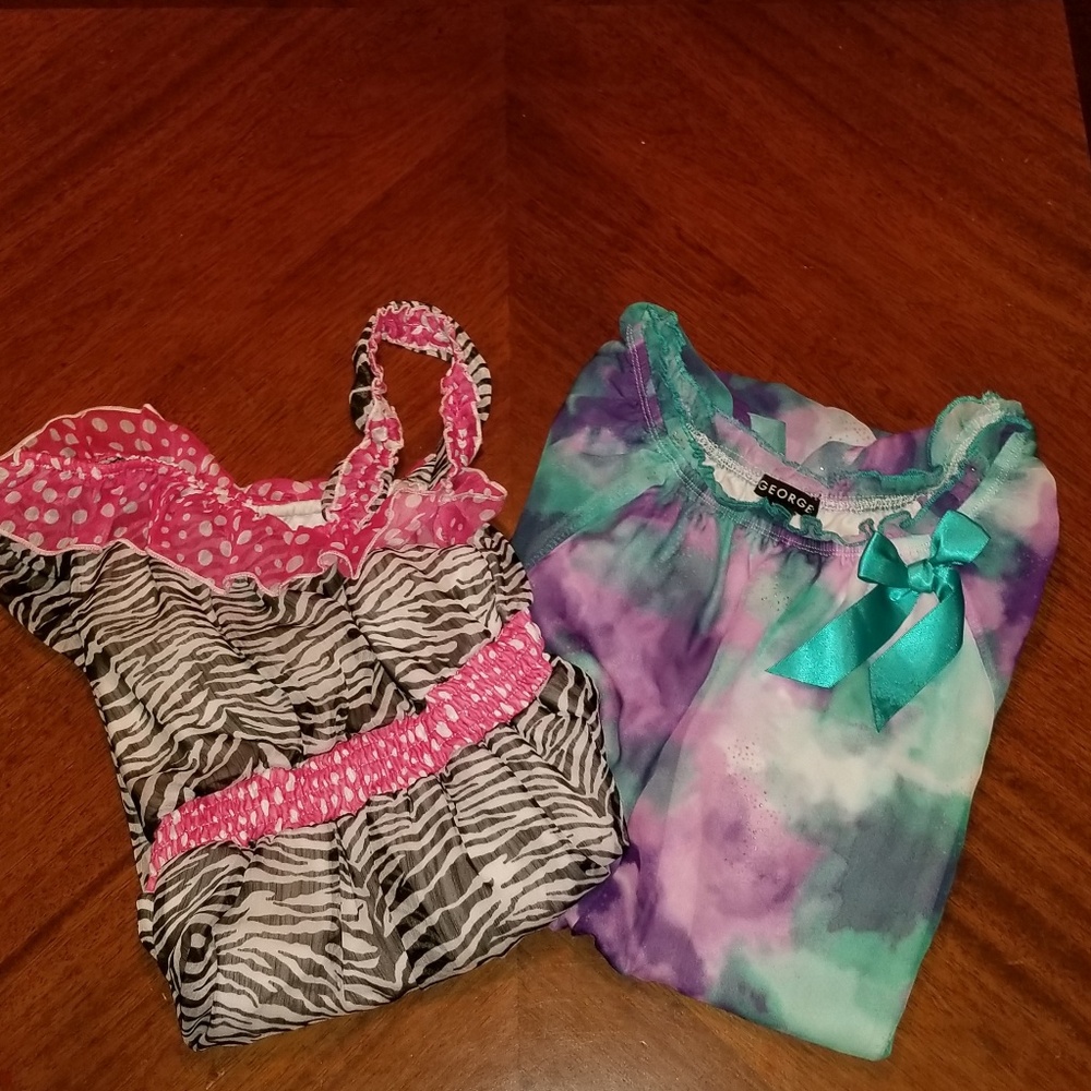 2 girls dress tops